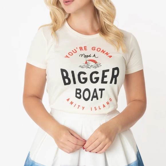 Unique Vintage Jaws T-Shirt
